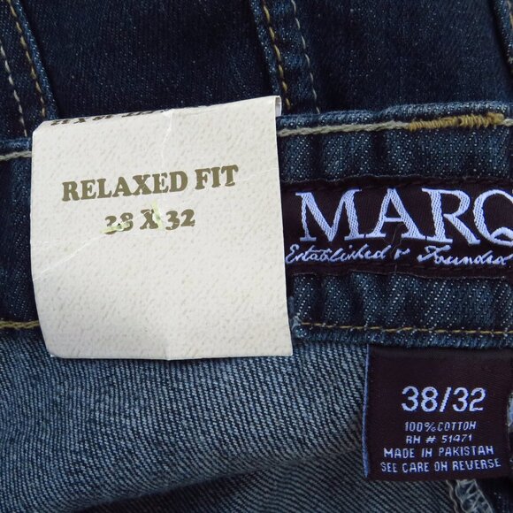 Marq 75 Mens Jeans Relazed Fit Distressed NWT 38 X  32 - Picture 10 of 12